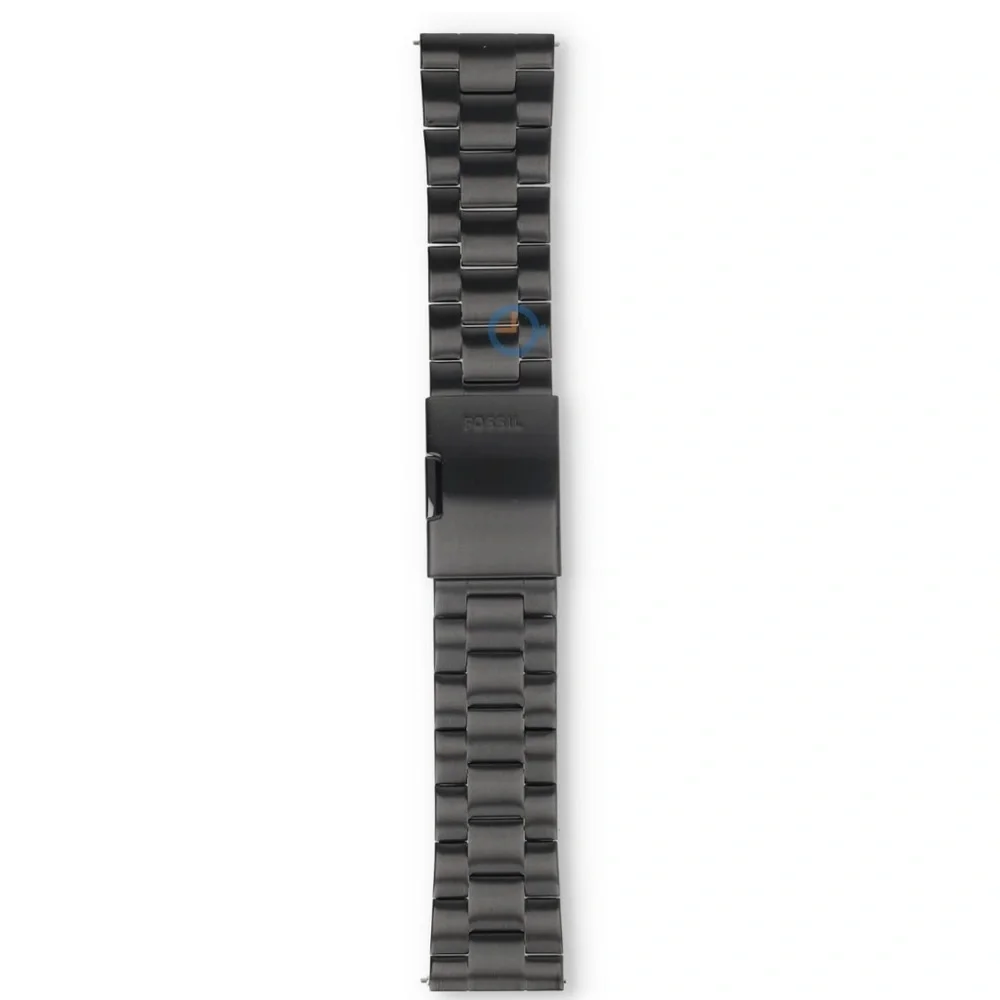 Amazon Black Glossy Stainless Steel Watch Band